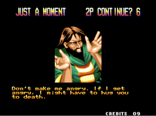 Illustration for article titled The Best Part of Fighting Games? The Stupid Quotes.